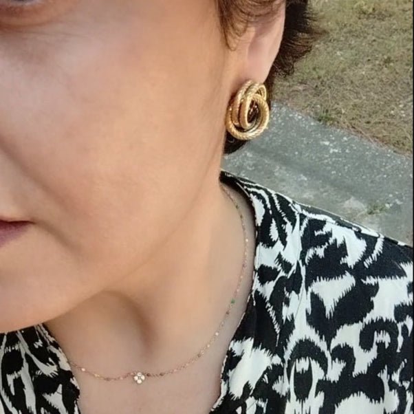 Boucles d'oreilles MELANIE - Golddarg3nt