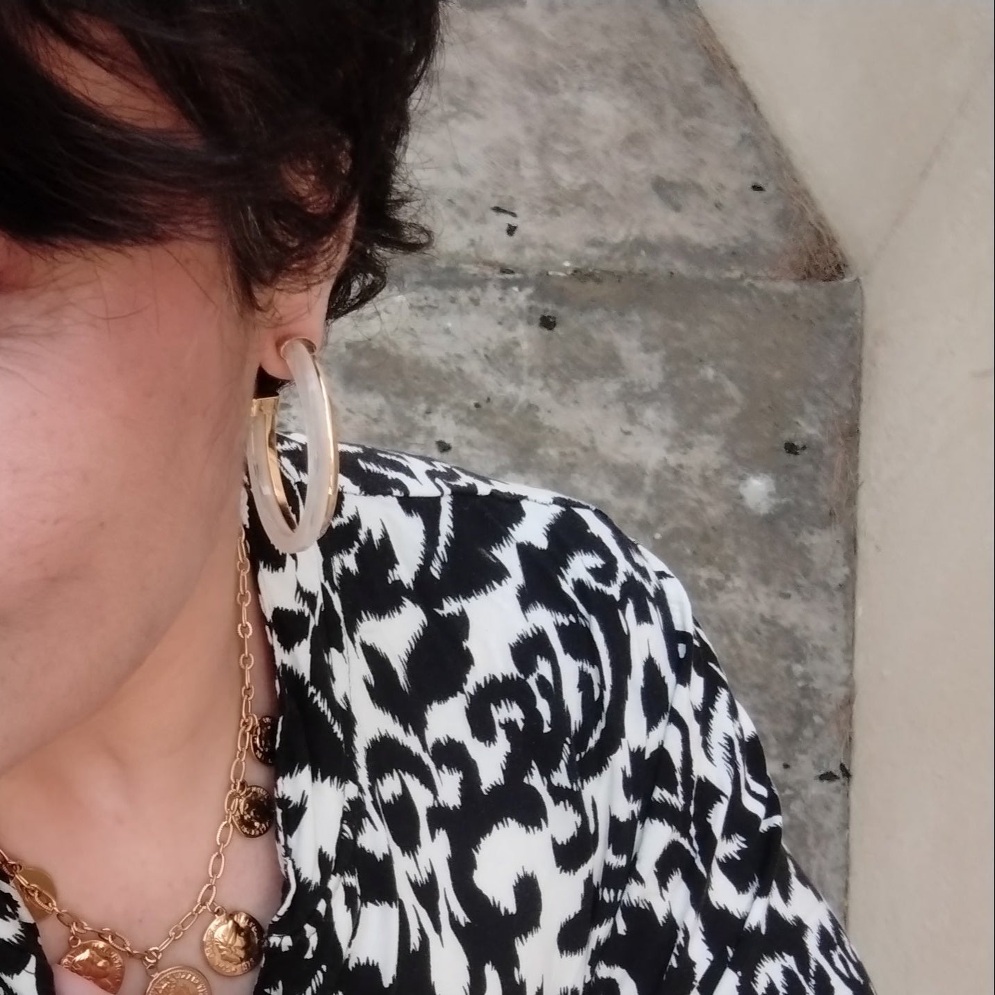 Boucles d'oreilles SAMIA - Golddarg3nt