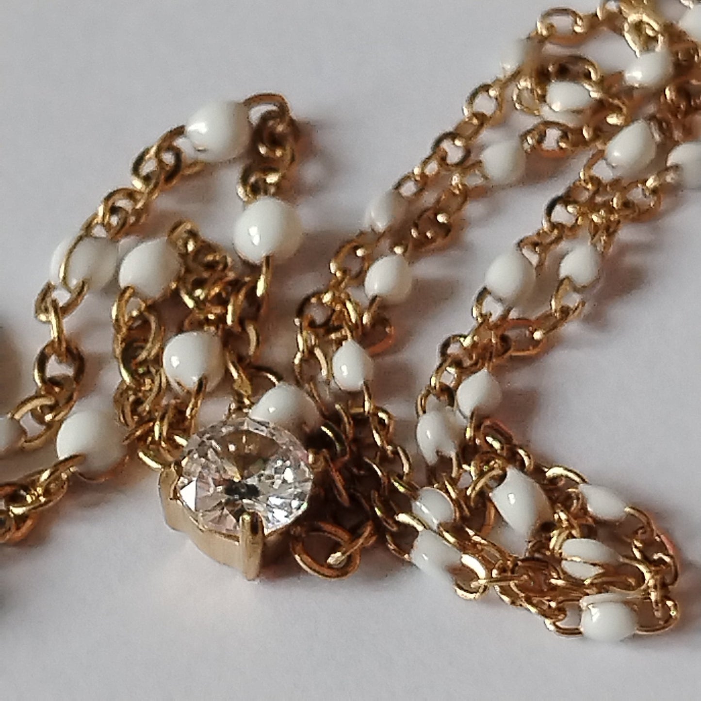 Chaîne & Bracelet BLANCHE - Golddarg3nt