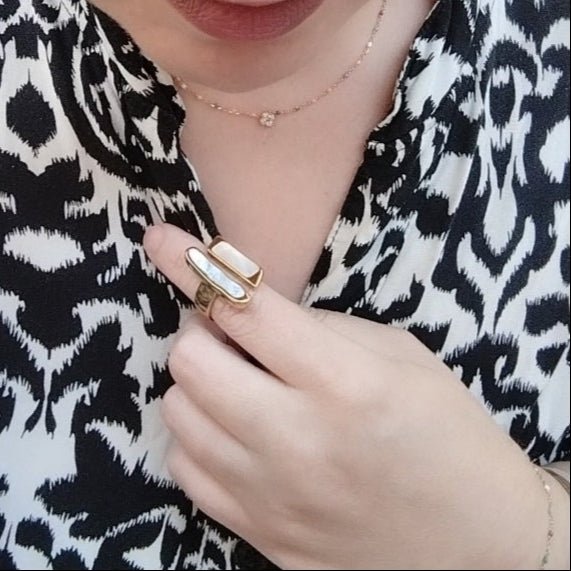 Bague AGATHE - Golddarg3nt