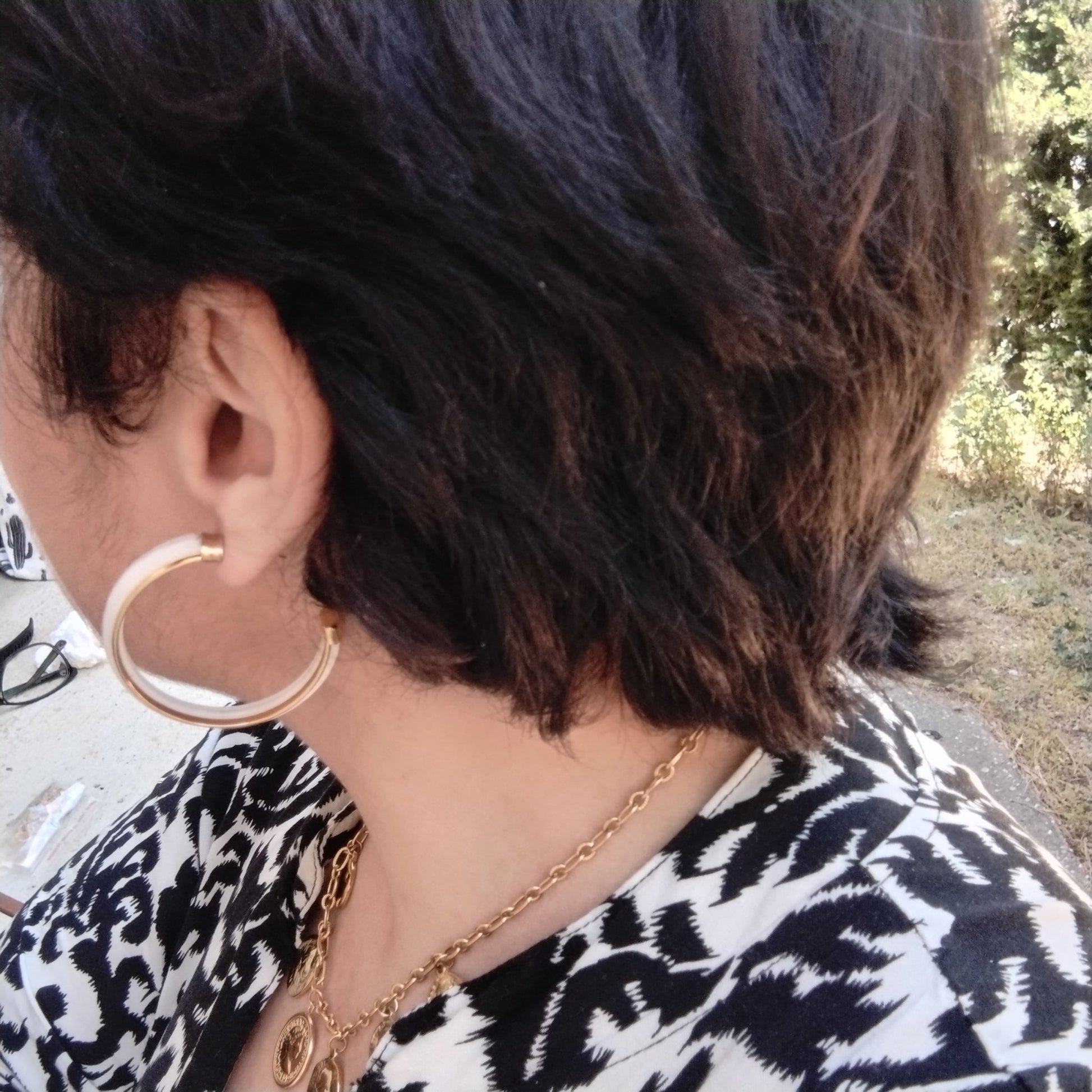 Boucles d'oreilles SAMIA - Golddarg3nt